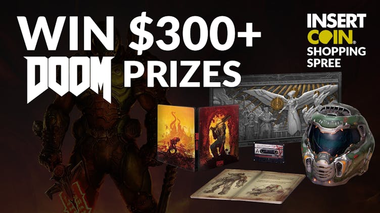 Win DOOM Eternal Collector's Edition and Insert Coin goodies